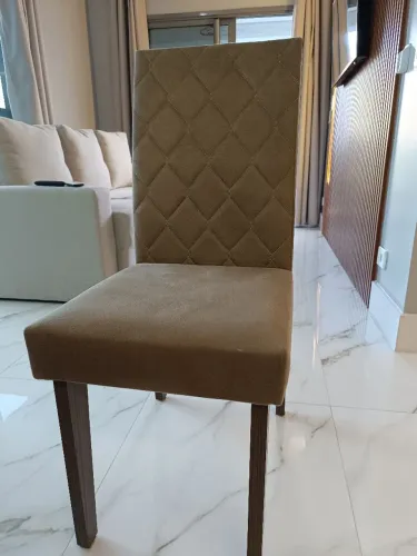 Jogo com 6 Cadeiras sala de jantar