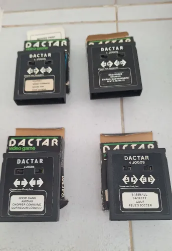 Cartucho de jogos para Dactar