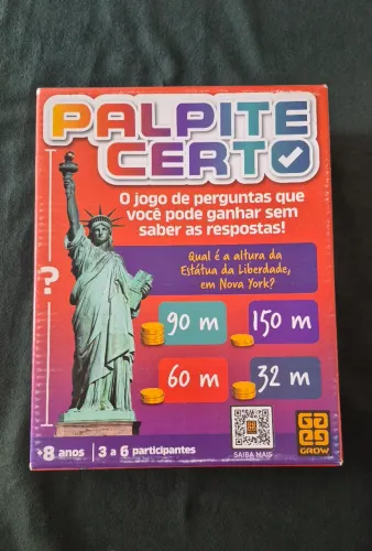 Palpite Certo - Jogo de tabuleiro 