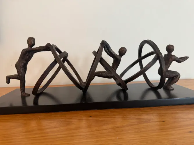 Escultura decoração moderna