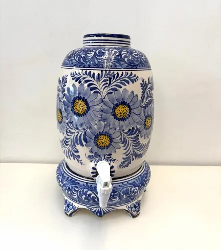 Filtro de porcelana pintado a mão antiguidade