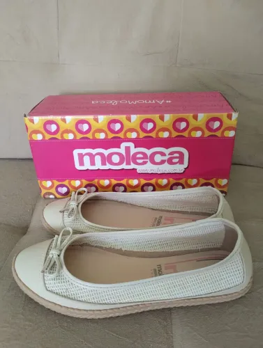 Sapatilha Moleca feminina 37 cor nude