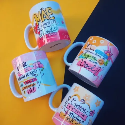 Caneca Branca Personalizada Atacado