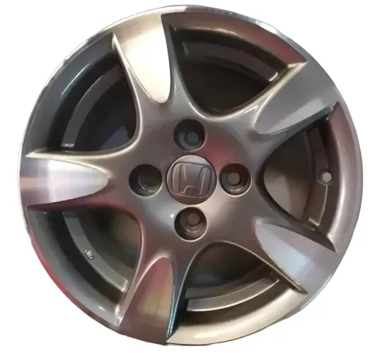 Rodas Honda Fit aro 14 diamantada com grafite 4x100