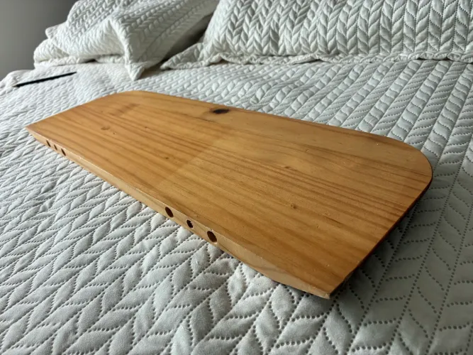 Prateleira Suporte Embutido Mel 60x20cm Slim