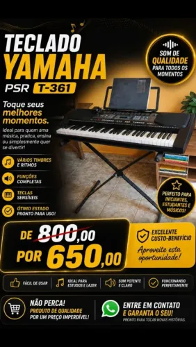 Teclado Yamaha