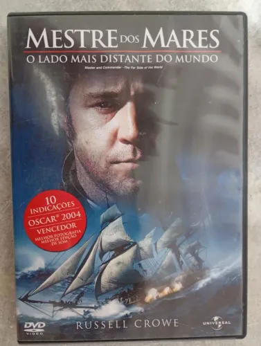 DVD original "Mestre dos Mares"