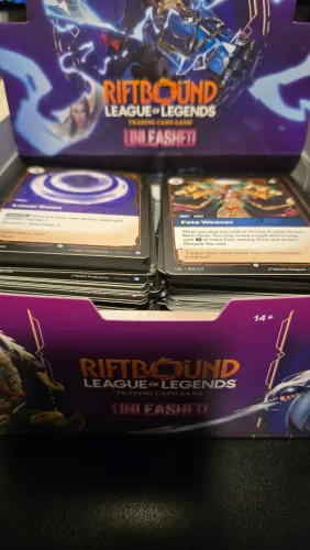 Lote Cartas e Bulk Riftbound Unleashed NM - Inglês - 311 cartas
