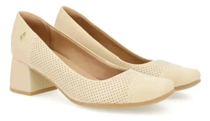 Sapato/Scarpin Usaflex Feminino Couro