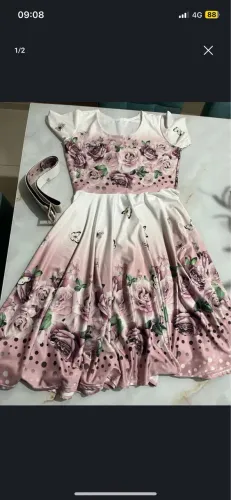 Vestido estilo evangélico 