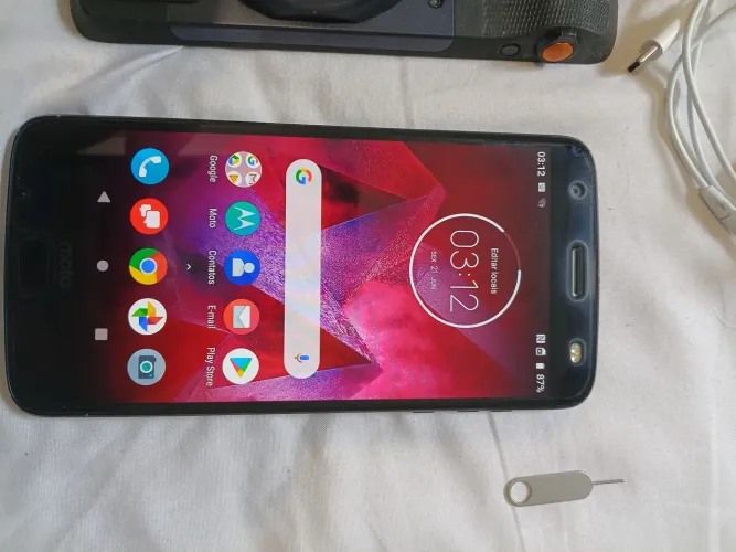 Motorola Z2 Force + 10 Snaps para colecionadores 