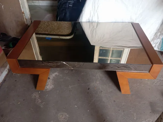 Mesa de centro Retangular Espelhada
