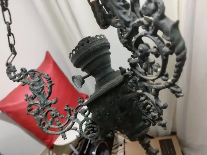 lustres antigos para casa