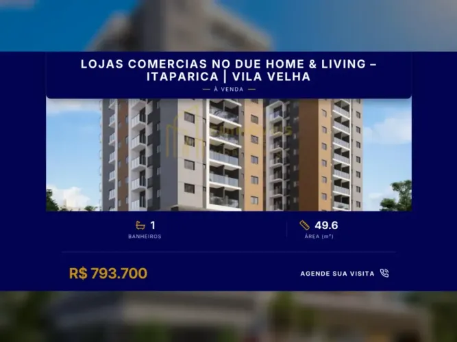 Invista em Coqueiral de Itaparica: Lojas Comerciais no DUE Home & Living
