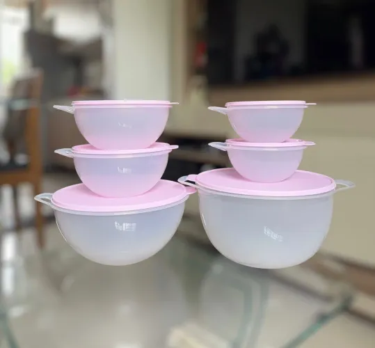 Kit de Tigelas Criativa Tupperware 6 Peças 
