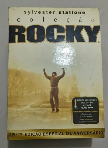 Coleção Rocky 25 anos - Edição Especial de Aniversário - 5 DVDs