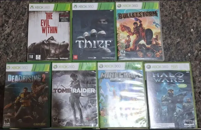 Pacote Jogos Originais Xbox 360