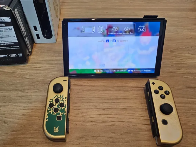 Nintendo Switch Oled Edição Zelda