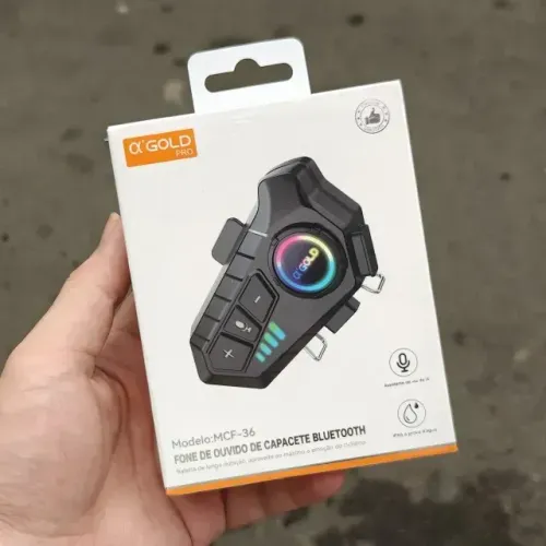 Fone de Ouvido de Capacete Bluetooth