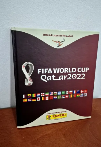 "Álbum Completo Copa 2022 Qatar Capa Dura