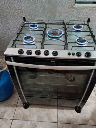 Fogão 6bocas elétrico