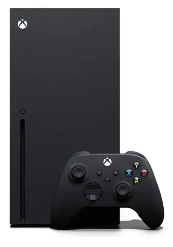 Xbox séries X com leitor