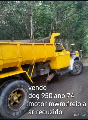 Dog 900 motor mwm direção hidráulica.freio a ar