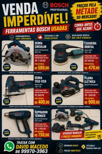 Ferramentas variadas
