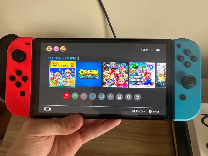 Nintendo Switch Oled Desbloqueado (completo)