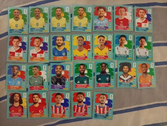 Figurinha da copa do mundo
