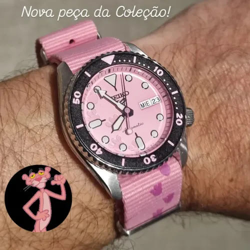 Seiko Pink Panter Edição Limitada