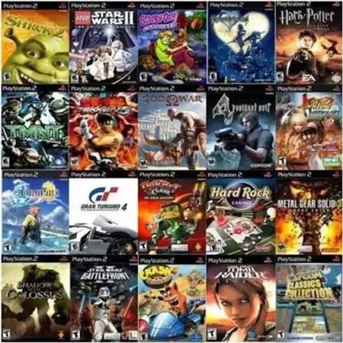 400 jogos para seu Playstation 2