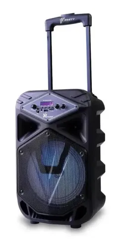 Caixa De Som Ketchup Kt-0810 Bluetooth Alça Retratil Potente