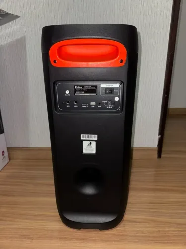 Caixa de som Philco PCX6900 completa com 2 microfones - open box