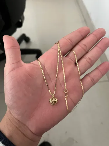 Colar feminino Novo de Ouro 18k