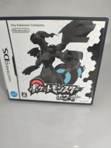 Pokémon WHITE japonês ORIGINAL, completo com manuais da época.