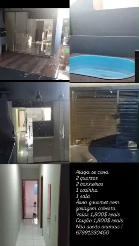 Alugo casa região Gury Marques e Guaicurus