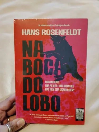 Livro na Boca do Lobo lacrado
