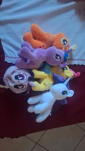 Lote my little pony pelucias
