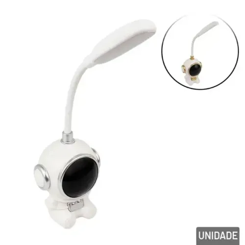 Luminária De Mesa 29cm Em Led