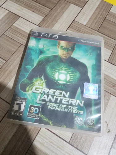 Jogo ps3 lanterna verde  raro item de colecionador 
