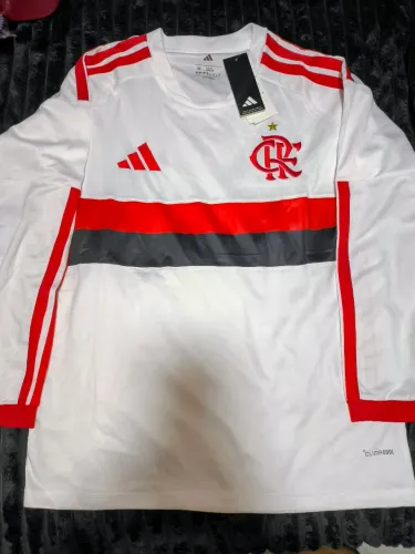 Camisa manga longa li CR Flamengo 26 Adidas