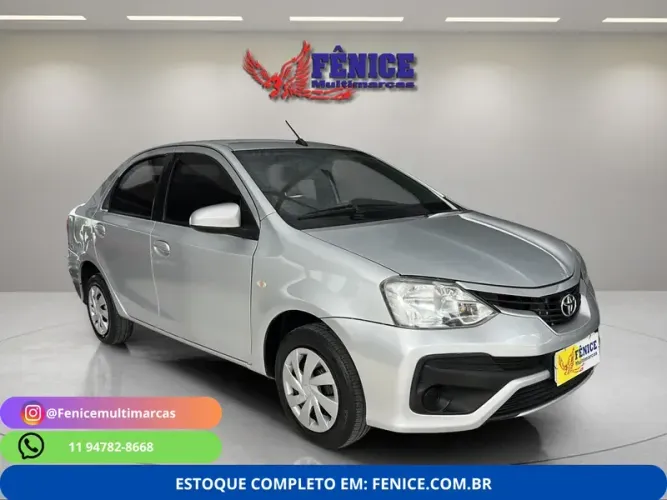 Toyota Etios XS 1.5 Flex 16V 5P Aut. 2018