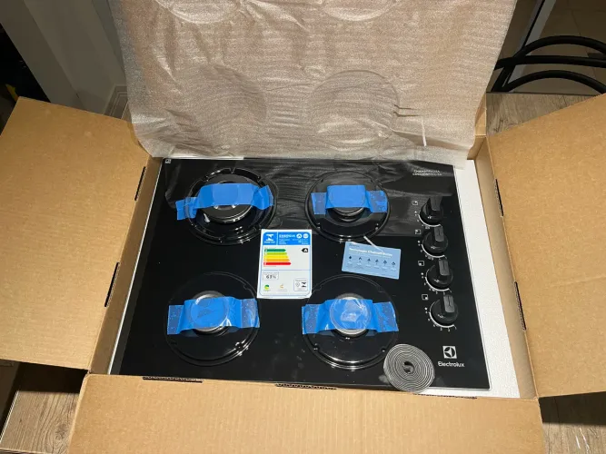 Cooktop Eletrolux Experience 4 bocas - Na caixa sem uso!