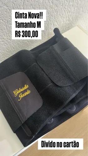 Cinta Gabriella Jacinto tamanho M