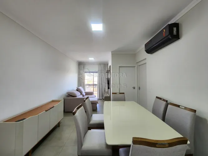 Boa Vista apartamento mobiliado com 03 dormitórios prédio com elevador