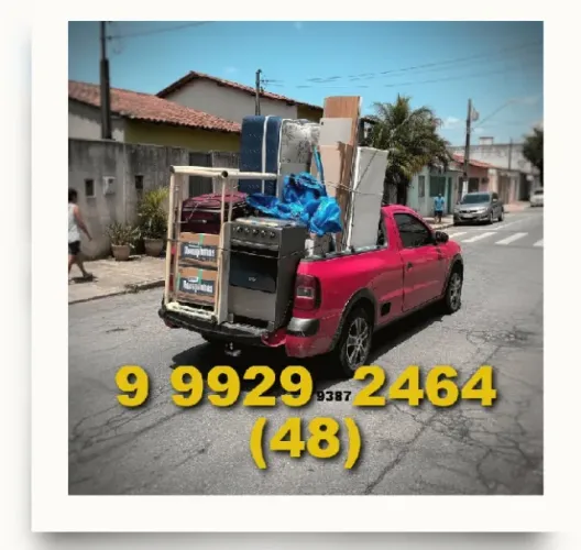 Frete (48) 9/9929+2464 Josimar Atendo hoje em Palhoça e São José com Melhor Preço e Qualid