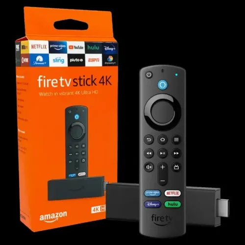 Amazon Fire Stick 4k Wi-fi 6 Alexa Por Voz Inteligente