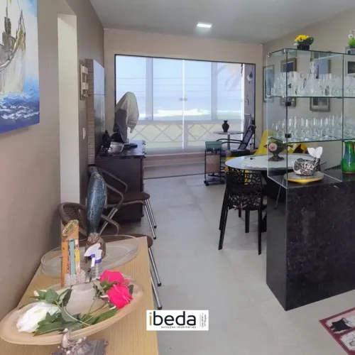 ibeda - Apartamento a venda frente mar em Búzios - Sala, 2 quartos (1 suíte), 1v