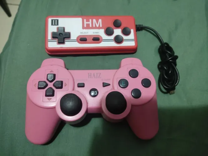 controle de ps3 rosa